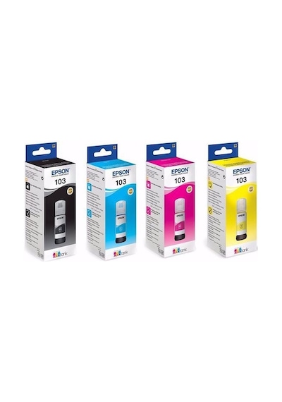 Epson 103 Takım Mürekkep L3110/L3111/L3150/L3151/L4150 - 10 TAKIM