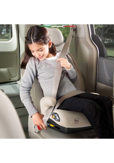 Elele Grandefix I-size Yükseltici Oto Koltuğu İsofix 125-150 Cm 15-36 Kg Gri