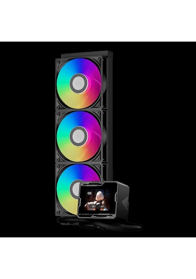 Pccooler Cps Gt360m Argb Display Bk 360mm Aıo Sıvı Cpu Soğutucu