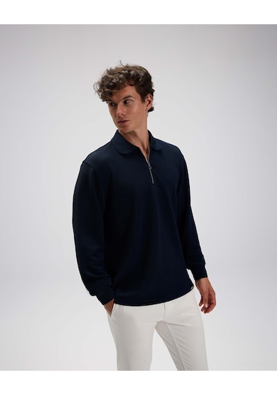 Ellesse Erkek Sweatshirt Em601-nv Navy