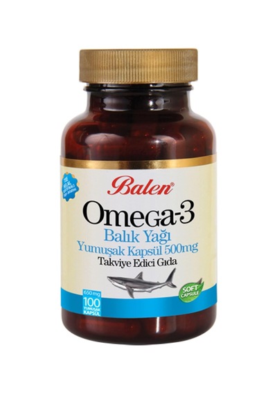 Omega 3 Balık Yağı Yumuşak Kapsül