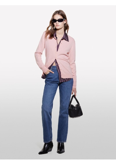 Sisley Kdn Yün Ve Kaşmir Karışımlı Ribana Detaylı Bisiklet Yaka Hırka Kadın Nude Hırka - 324a102hm5237 Sisley Kdn Yün Ve Kaşmir Karışımlı Ribana Detaylı Bisiklet Yaka Hırka Kadın Nude Hırka - 324a102hm5237