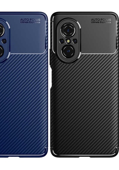 Zore Huawei Nova 9 Se Kılıf Msra Negro Silikon Kapak - Siyah Siyah