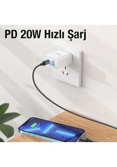 Hoco X89 Pd 20w Type-c To İphone Lightning Hızlı Şarj Ve Data Kablosu- 5775