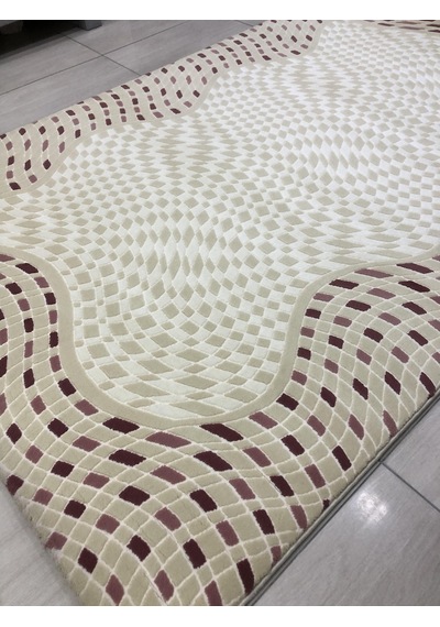 Saray Halı Klasik 10699 Rn 150X230 Krem Pembe 4 M2 Halı !