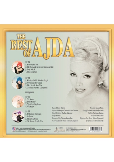 Ajda Pekkan - The Best Of Ajda Pekkan Picture Disc - Plak
