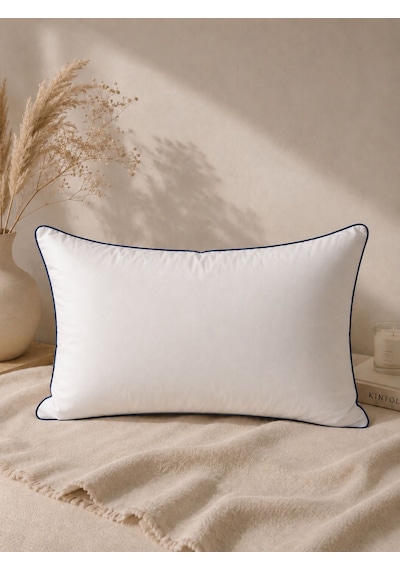 Biyeli Yastık Lacivert Serisi 900 Gr Silikon Boncuk Elyaf Dolgulu 50 x 70 CM