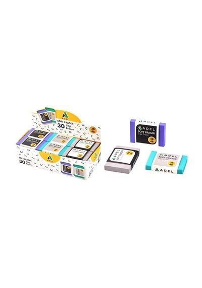 Adel Silgi Soft Eraser 2b/4b 30'u İ2270000008000
