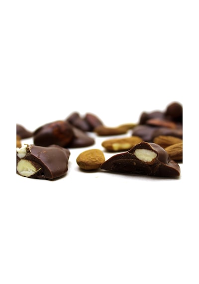 Dark Brown Roş Çikolata Bademli Sütlü Roche Çikolatası 500 Gram