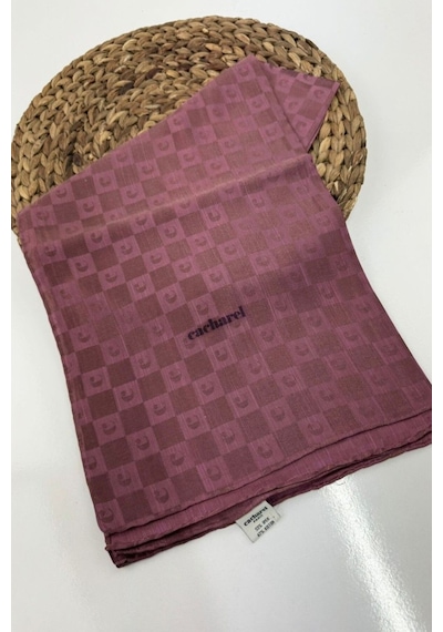 Cacharel Pamuk İpek Eşarp 8932982-993 Pembe