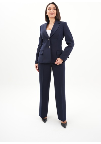 Velnara Moda Lacivert Modern Klasik Kadın Takım Elbise - Düğme Detaylı Ceket & Boru Paça Pantolon Lacivert - 942442082 Lacivert Velnara Moda Lacivert Modern Klasik Kadın Takım Elbise - Düğme Detaylı Ceket & Boru Paça Pantolon Lacivert - 942442082 Lacivert