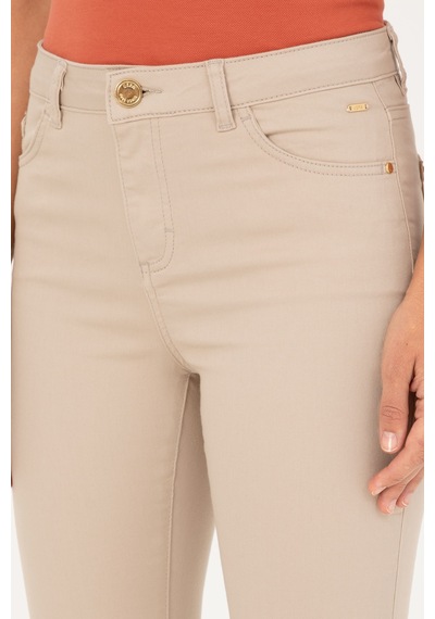 U.S. Polo Assn.  Kadın Taş Toothpick Fit Kanvas Pantolon 50281692-VR049