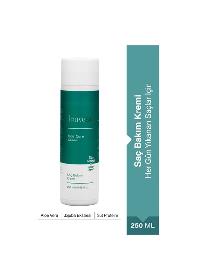 Louvess Aloe Vera Papatya Eki Süt Proteini Jojoba Eki Saç Bakım Kremi 400 ML