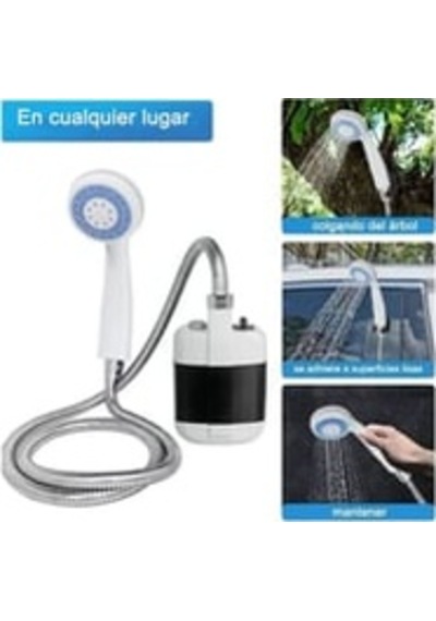 River World Şarjlı Ve Pompalı Taşınabilir Duş Seti Çok Renkli