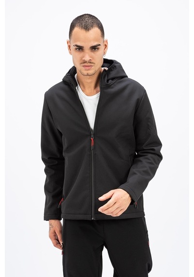 Exuma Haki Kapşonlu Softshell Mont (Medium) Haki