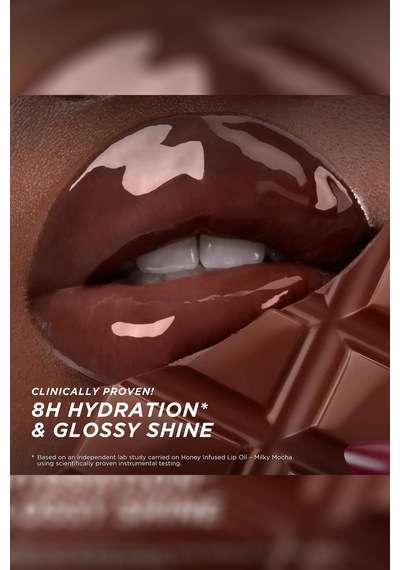 Gisou Honey Infused Nemlendirici Ve Parlatıcı Dudak Bakım Yağı Milky Mocha 8ml