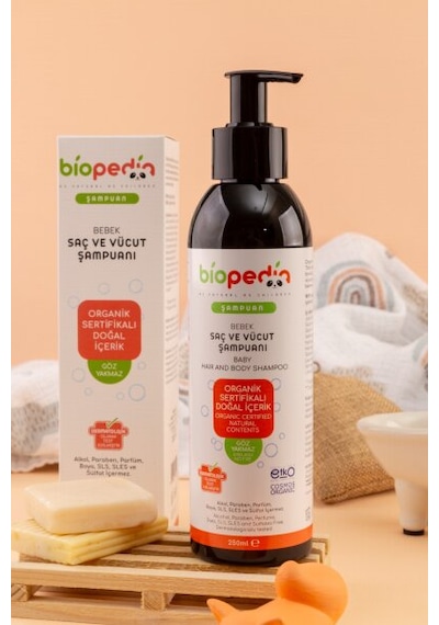 Biopedia Organik Bebek ve Çocuk Şampuanı 250 Ml