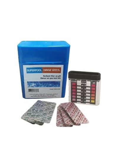 Superpool Haplı Havuz Ph Cl Test Kiti