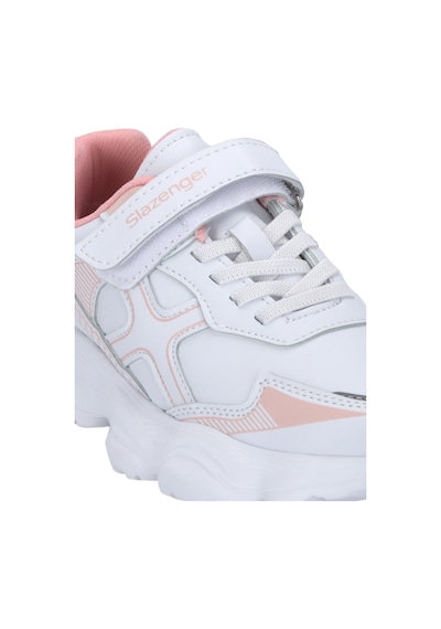 Slazenger Fıffy Kız Çocuk Cırtlı Beyaz / Pembe Günlük Spor Ayakkabısı Beyaz - Pembe Slazenger Fıffy Kız Çocuk Cırtlı Beyaz / Pembe Günlük Spor Ayakkabısı Beyaz - Pembe