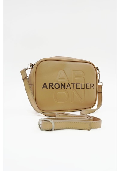 Küçük Boy Crossbody Çapraz Askılı Kadın Omuz Çantası Nude Nude