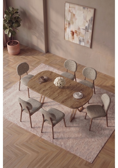 Hooli 90x168 Antik Çam Mdf Masa, Metal X Ayak, Metal Sandalye, 6 Kişilik Mutfak Masası Takımı Ve Yemek Masası Takımı Krem Hooli 90x168 Antik Çam Mdf Masa, Metal X Ayak, Metal Sandalye, 6 Kişilik Mutfak Masası Takımı Ve Yemek Masası Takımı Krem