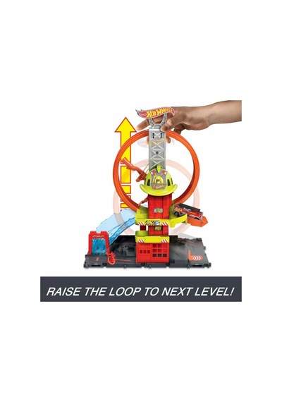 Hkx41 Hot Wheels Çember Pistli Iftaiye Istasyonu