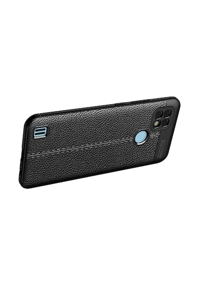 Realme C21 Kılıf Tchs Niss Silikon Kapak - Siyah Siyah
