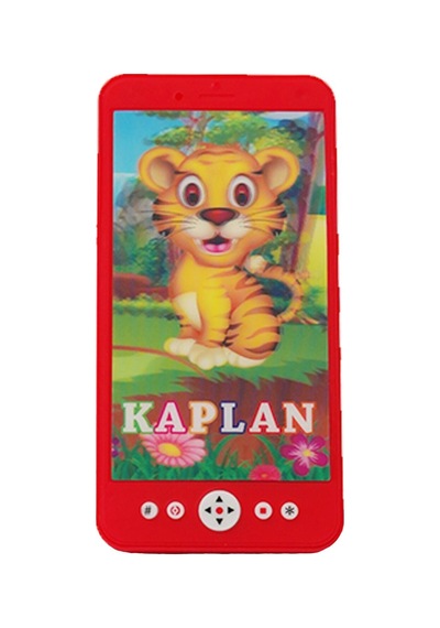 Pilli Sesli Işıklı 3d Kaplan Oyuncak Telefon