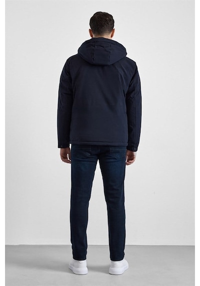 Süvari Lacivert Slim Klasik Yaka Düz Yan Cepli Fermuar Kapitone Rüzgar Geçirmez Mont Mn2008700505-m09 Süvari Lacivert Slim Klasik Yaka Düz Yan Cepli Fermuar Kapitone Rüzgar Geçirmez Mont Mn2008700505-m09