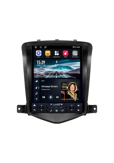 Chevrolet Cruze 2009-2012 Tesla Android Multimedya Carplay Android Auto Navigasyon 6gb Ram 64gb 9.7''