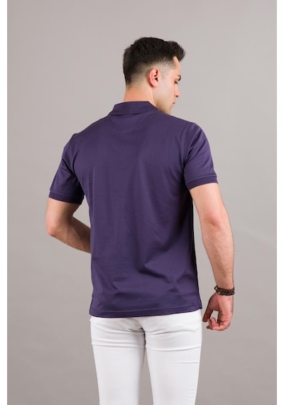 Nehir By Faruk Ülker Polo Yaka Çıtçıtlı Merserize Erkek Tişört
