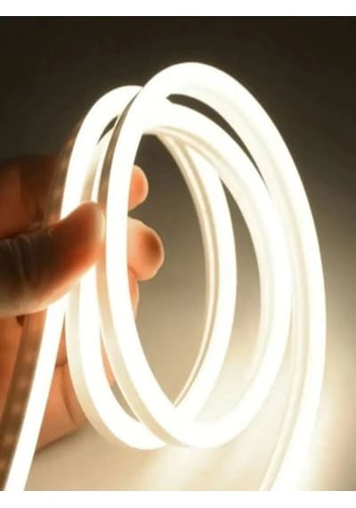 2 Metre Neon Günışığı 220 V Esnek Hortum Şerit Led Işık+ Fiş