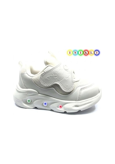 Cool Kids Çoçuk Işıklı Kışlık Su Geçirmez Kaydırmaz Hafif Poli Ortopedik Taban Rahat Cilt Deri Spor Ayakkabı Beyaz Cool Kids Çoçuk Işıklı Kışlık Su Geçirmez Kaydırmaz Hafif Poli Ortopedik Taban Rahat Cilt Deri Spor Ayakkabı Beyaz