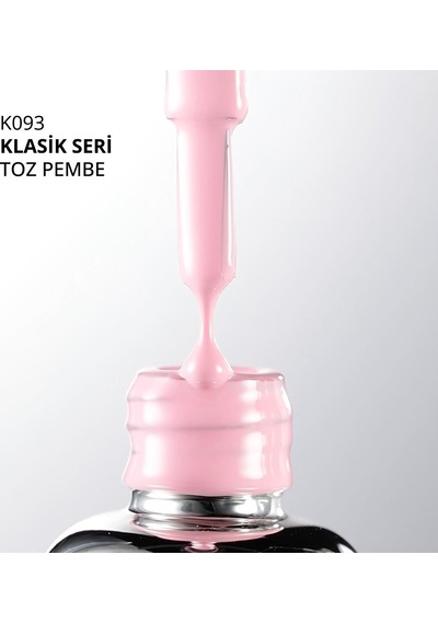 Kalıcı Oje K093, Toz Pembe, 10 Ml