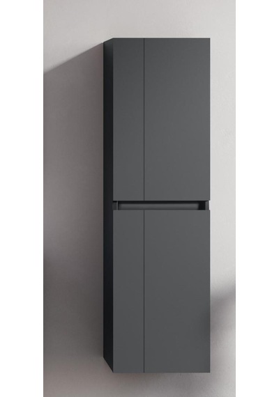 Orka Likya 40 Cm Mat Antrasit Banyo Boy Çamaşır Dolabı Çok Renkli Orka Likya 40 Cm Mat Antrasit Banyo Boy Çamaşır Dolabı Çok Renkli