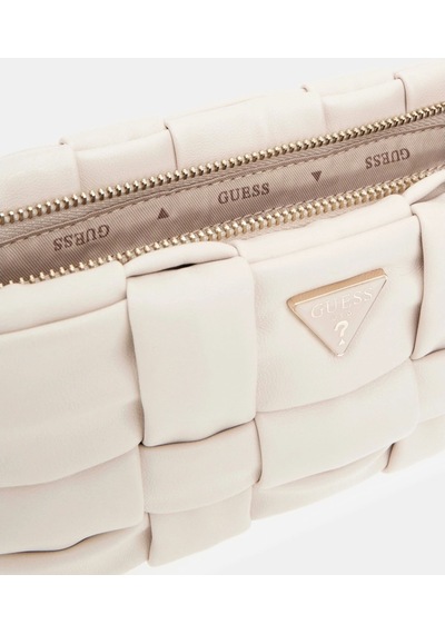 Guess Marion Kadın Ekru Çapraz Askılı Çanta Hwwg8072720-bon Ekru
