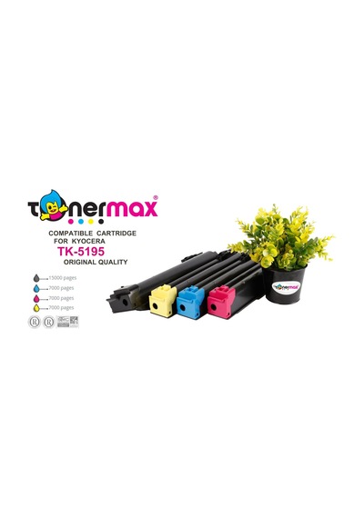 Tonerturk Kyocera Tk-5195 Set Uyumlu Toner / Taskalfa 306Ci