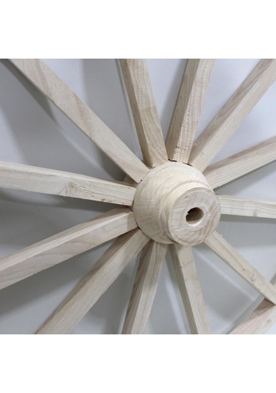 Otantik Çarşı Ahşap At Arabası Tekeri 90 Cm