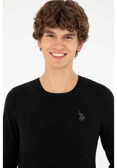 U.s. Polo Assn. Erkek Siyah Kazak /triko 50293505-vr046 Siyah