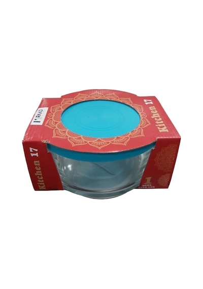 Cam Saklama Kabı 17 Cm Royaleks-70415