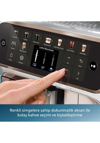 Tam Otomatik Espresso Makinesi, 20 Farklı İçecek Ve Renkli Tasarım