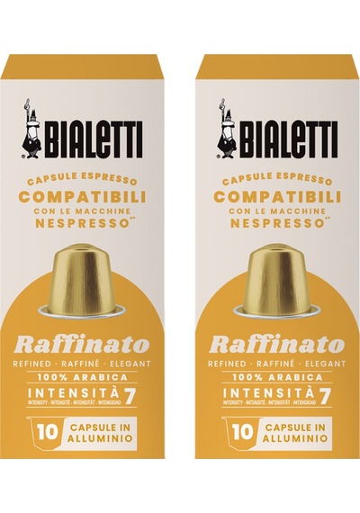 Bialetti Nespresso Uyumlu Kapsül Kahve Raffinato 20 Adet Kapsül Kahve