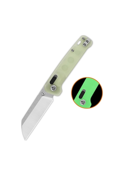 Qsp Penguin Karanlıkta Parlayan Reçine Sap Glyde Lock 14c28n Çelik Kamp Çakı Qs130gl-h1 Kum