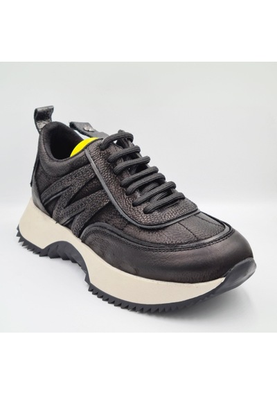 Mammamia D25ka-3700 Siyah Nubuk Siyah Faber Hakiki Deri Kadın Günlük Sneaker Ayakkabı Siyah Mammamia D25ka-3700 Siyah Nubuk Siyah Faber Hakiki Deri Kadın Günlük Sneaker Ayakkabı Siyah