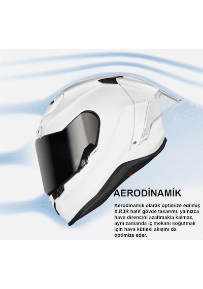 Nexx X.R3R Precision Karbon Full Face Mat Siyah - Kırmızı Motosiklet Kaskı