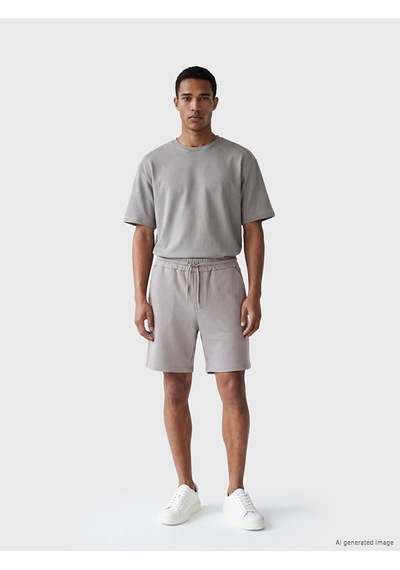 Lcw Vision Gri Regular Fit Erkek Şort