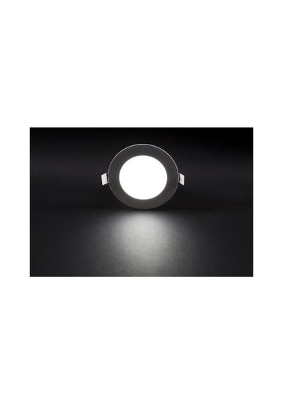 Cata 10 Adet 6 Watt Slim Led Panel Beyaz Işık Metal Kasa Delik Çapı : 10,5cm Çok Renkli