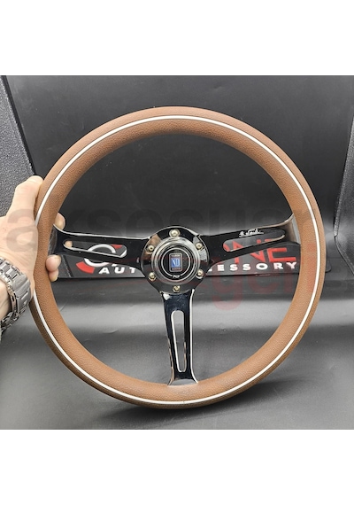 Nardi Poliüretan Direksiyon 35cm-çelik Gövde-1. Sınıf Premium Direksiyon Karma