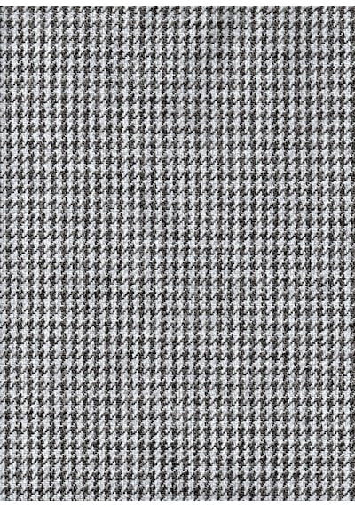 Enesar Home Keten Kaz Ayağı Döşemelik Kumaş Premium Dokuma Gri 100 x 140 cm