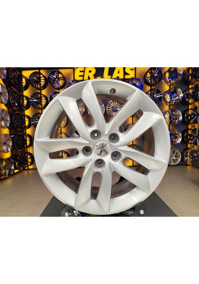4 Adet Peugeot  7 17 5 108 Et46 65.1 Sılver Jant Revize Edilmiş Takım